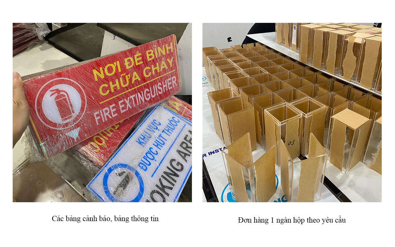 gia công mica theo yêu cầu tại Hồ Chí Minh