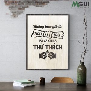 tranh treo tuong go tao dong luc mgui model mg001 4 Tranh treo tường gỗ tạo động lực MGUI model MG001