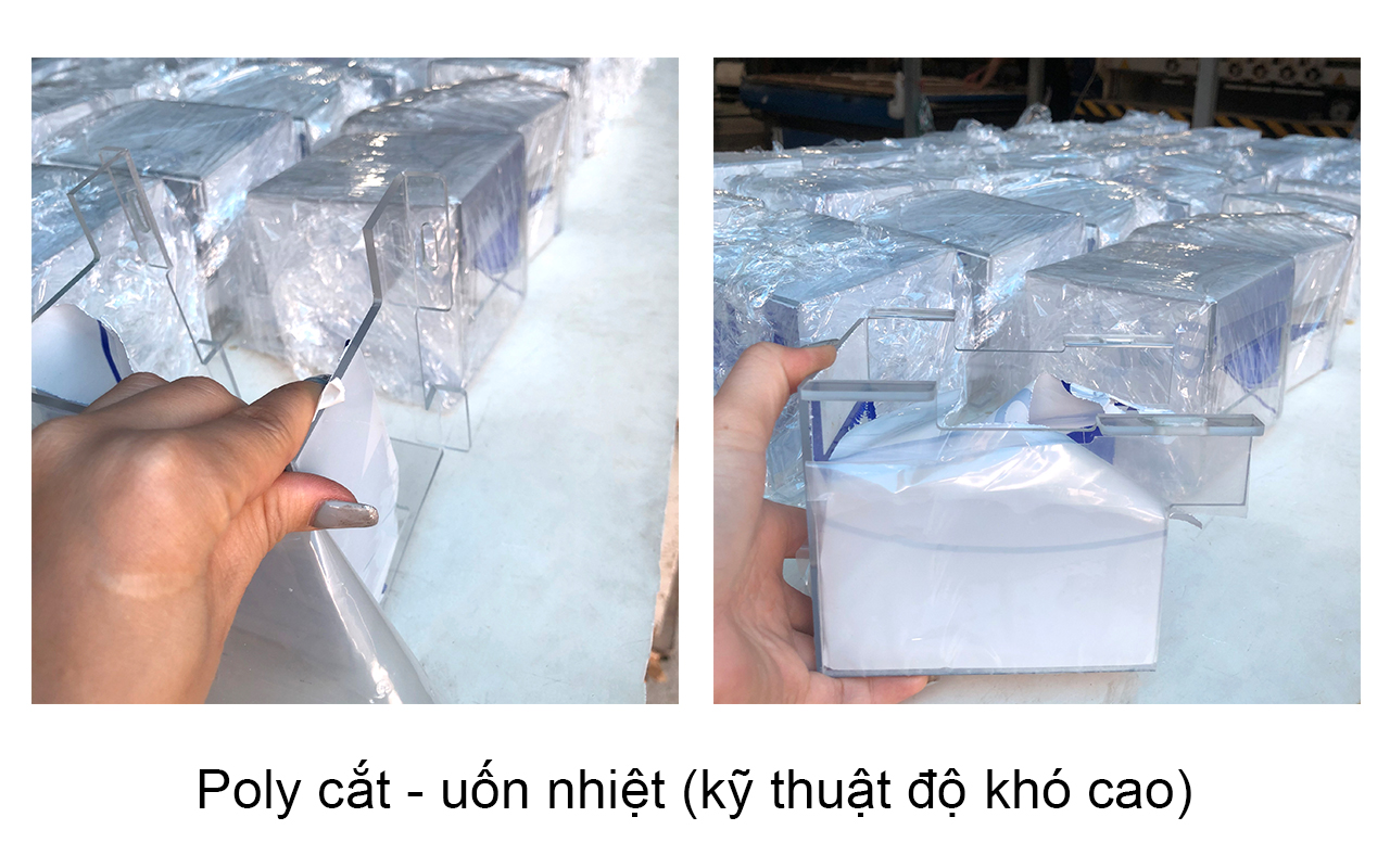nắp đậy máy poly