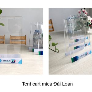 tent card chữ A