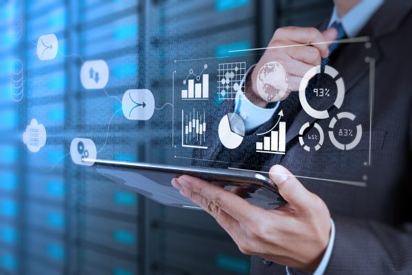 data management system dms with business analytics concept data management system dms with business analytics concept
