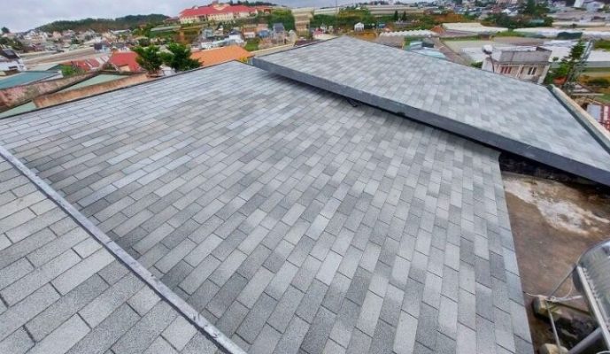 Ngoi bitum phu da cao cap bang gia tam lop bitum 2024 Ngói bitum vật liệu lợp mái phổ biến hiện nay