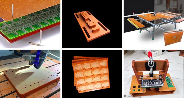 ung dung tam phip cach dien bakelite Tấm phíp cam Bakelite được sử dụng rộng rãi trong ngành điện và điện tử
