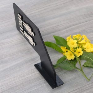 Bảng gỗ nhà vệ sinh Toilet 2 mặt decor kiểu nổi TL 11