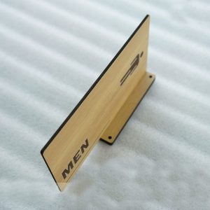 Bảng gỗ nhà vệ sinh Toilet 2 mặt decor kiểu nổi TL 12