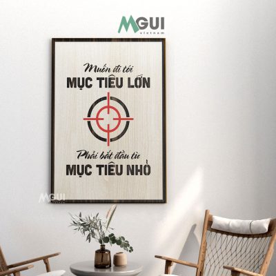 tranh gỗ decor phòng làm việc