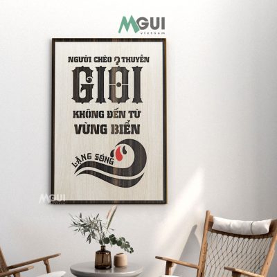 tranh gỗ decor phòng làm việc