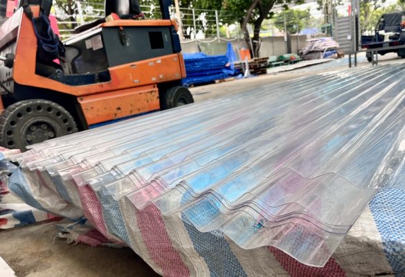 Tấm lợp lấy sáng polycarbonate đặc Solmart