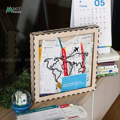 hop go dung ve may bay luu tru ky niem 1 hộp gỗ lưu trữ kỷ niệm, tất cả đều được lưu giữ nguyên vẹn
