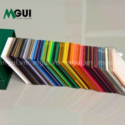 Hơn 50+ mã màu cho tấm nhựa Mica Acrylic