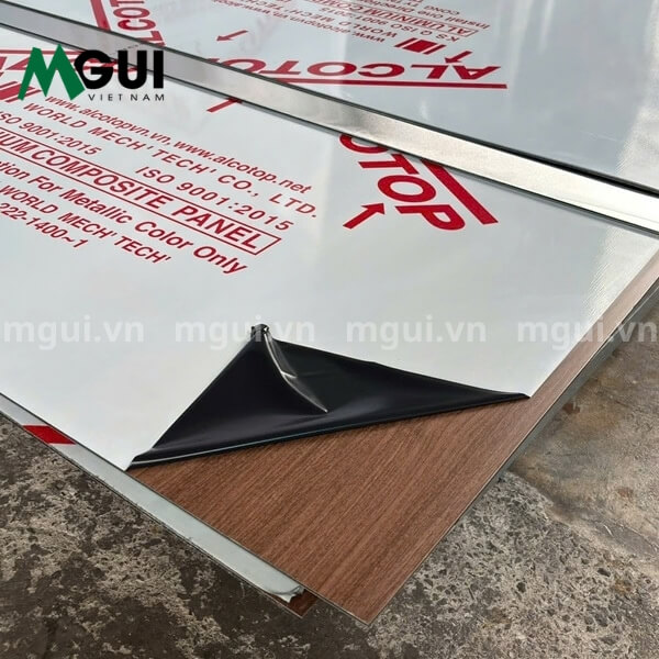 11 TẤM ALU VÂN GỖ CHÍNH HÃNG, MẪU ĐẸP